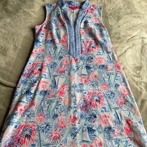 Lilly Pulitzer Larsen Dress Sea to Shining Sea